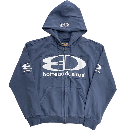 Bottega Desires Tech Jacket Slate Blue