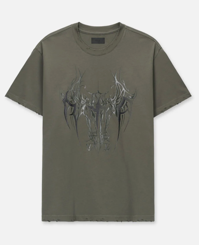 RTA Colin Oversized Short Sleeve Tee | Olive RTA Sigilism