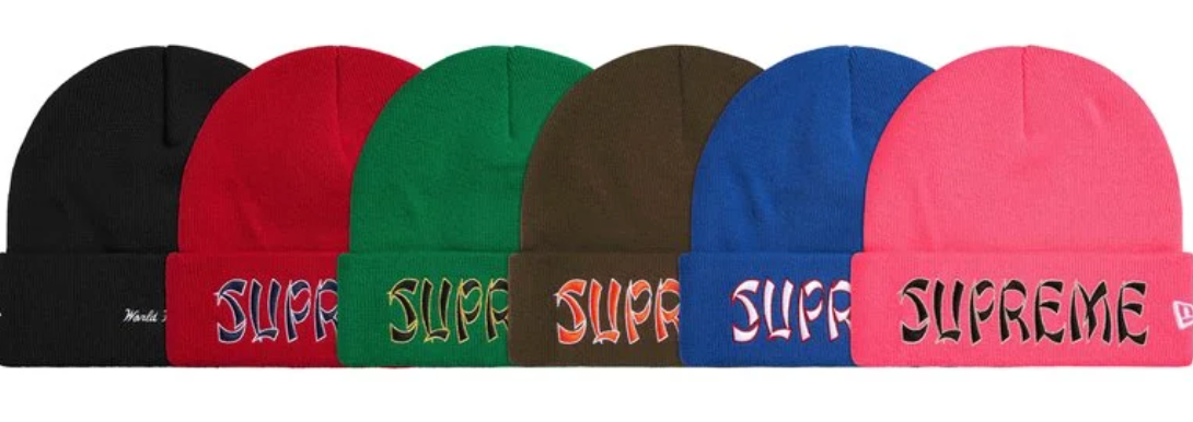 Supreme New Era Action Beanie
