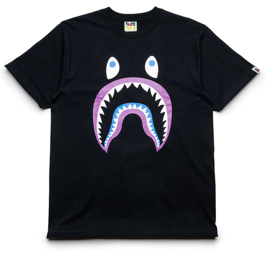 BAPE Black Colors Shark Ponr T-shirt