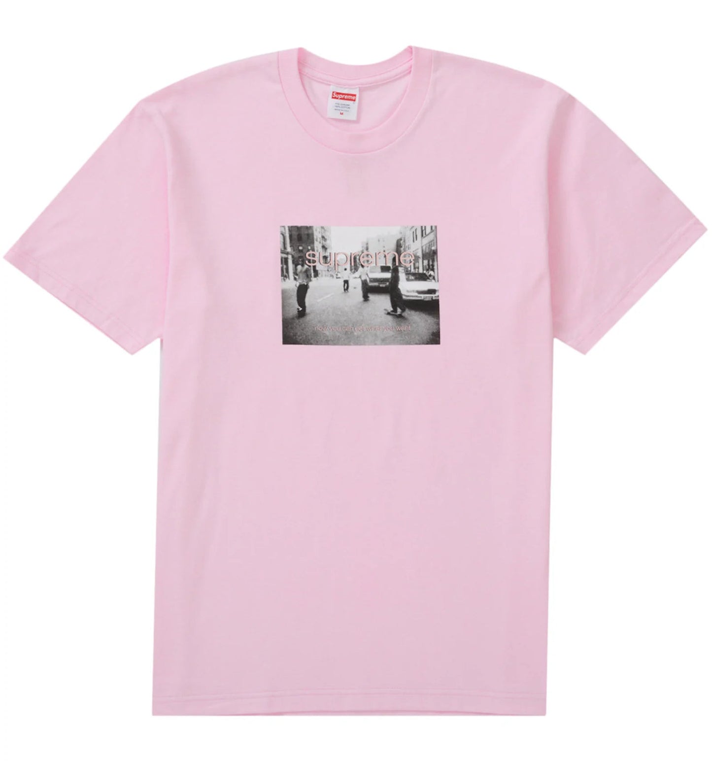 Supreme Crew 96 Tee Light Pink
