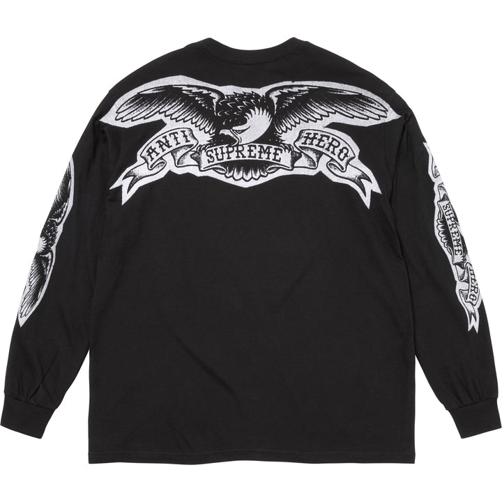 Supreme ANTIHERO Eagle L/S Tee Black