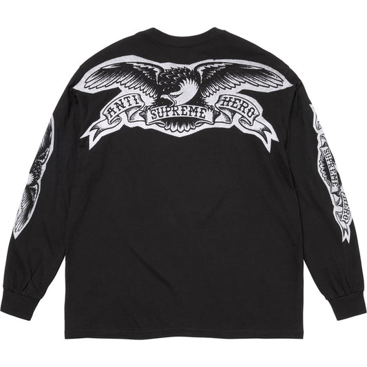 Supreme ANTIHERO Eagle L/S Tee Black