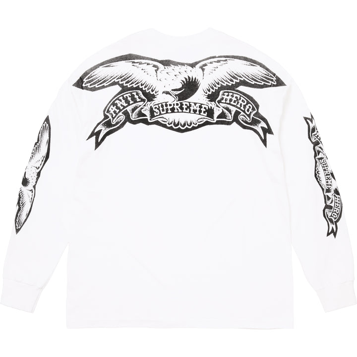 Supreme ANTIHERO Eagle L/S Tee White