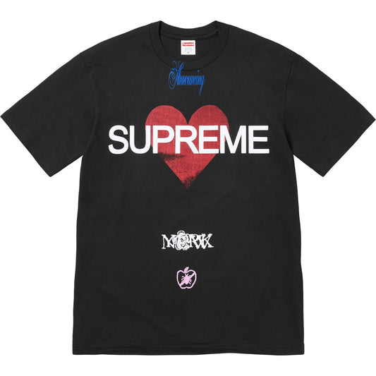 Supreme Announcing Tee Black