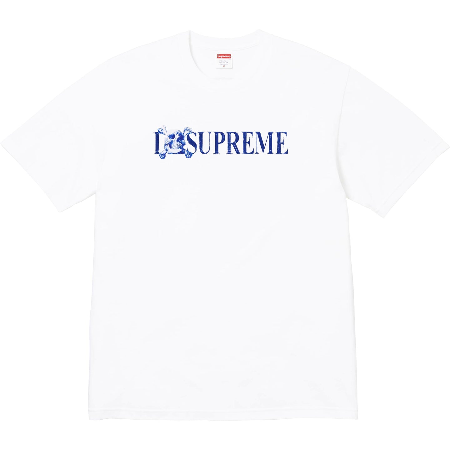 Supreme Skull Tee Woodland White