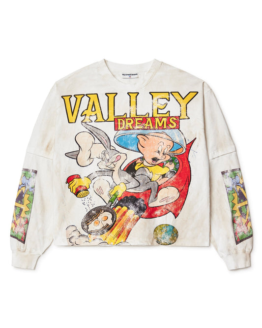 VALE Saturday LS Tee Vintage Wash