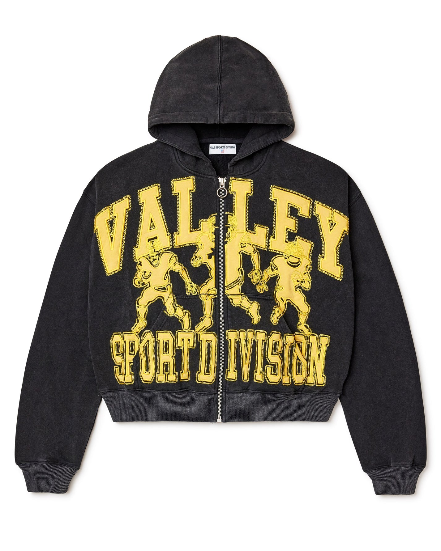 VALE Friday Black Zip Up Hoodie