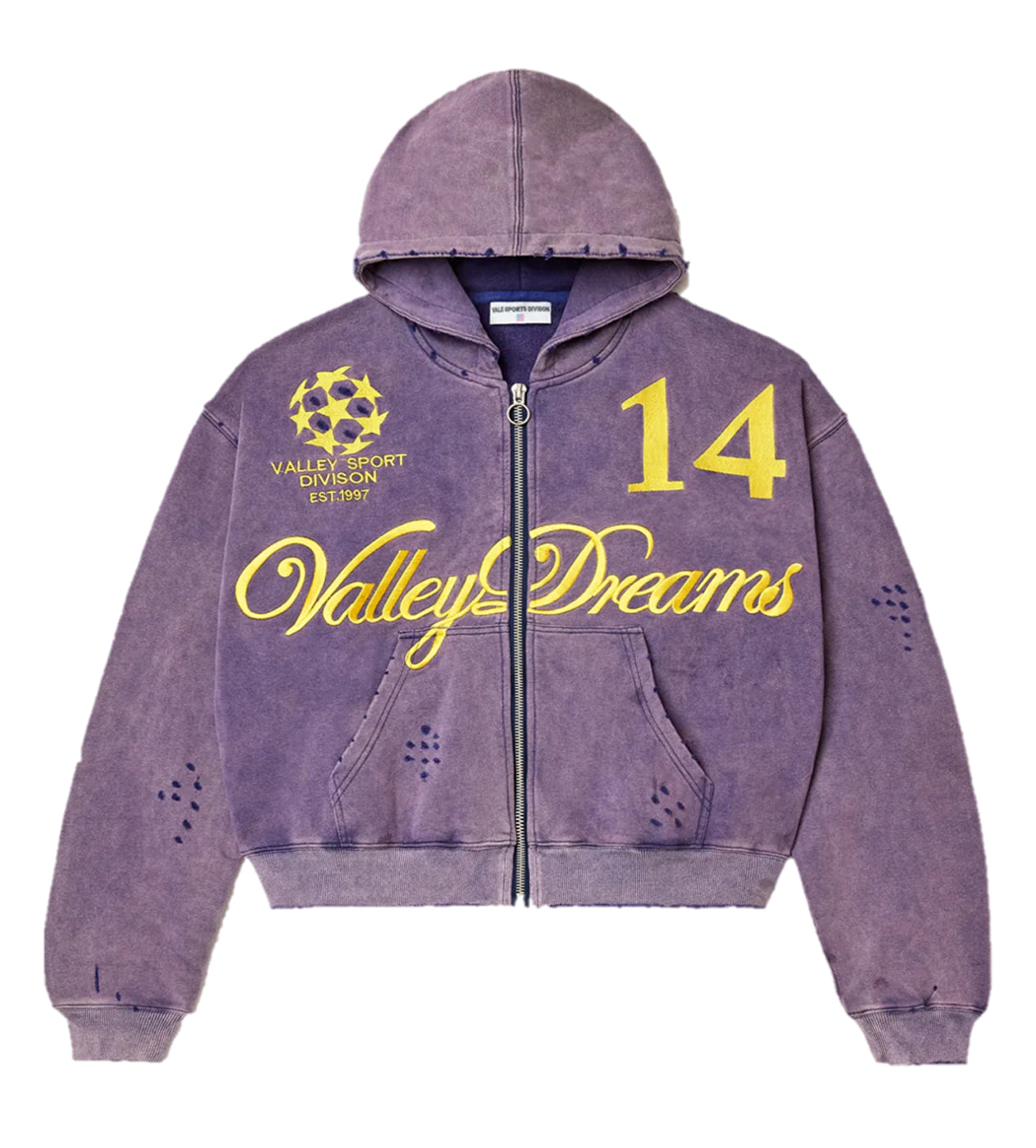 Vale Forever 14 Purple Zip Up