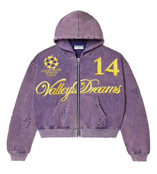Vale Forever 14 Purple Zip Up