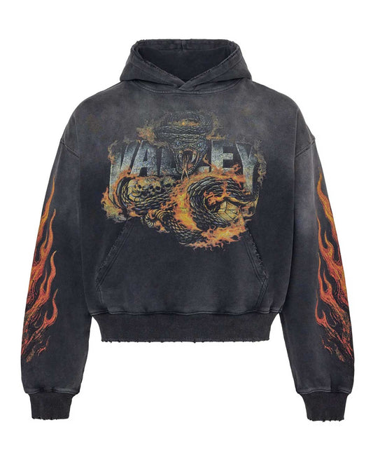 Vale Forever Serpent Pullover Hoodie Black