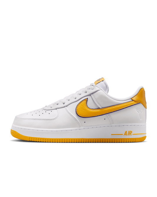 USED  Nike Air Force 1 Low Retro QS Kobe Bryant Lakers Home