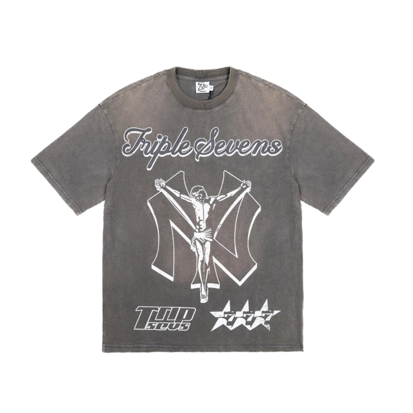 Triple Sevens NY Savior Tee Grey