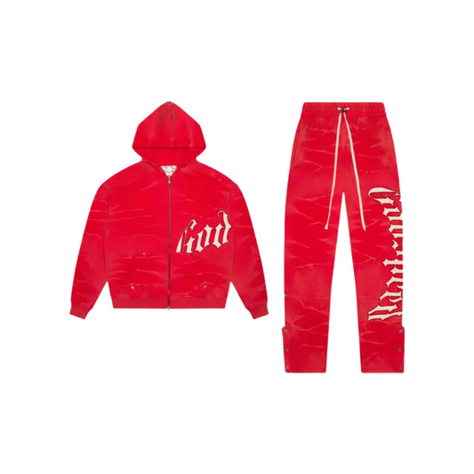 Godspeed OG Logo Sweatsuit V2 Red