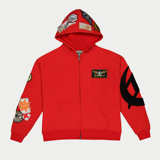 Godspeed Squadron Hoodie (Red)