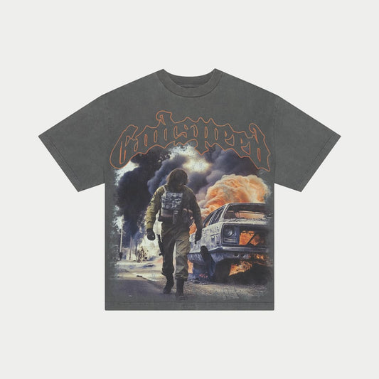 Godspeed Khaos T-Shirt (Vintage Grey)