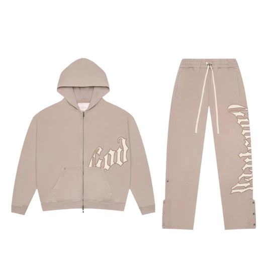 Godspeed OG Logo Sweatsuit V2 Sand