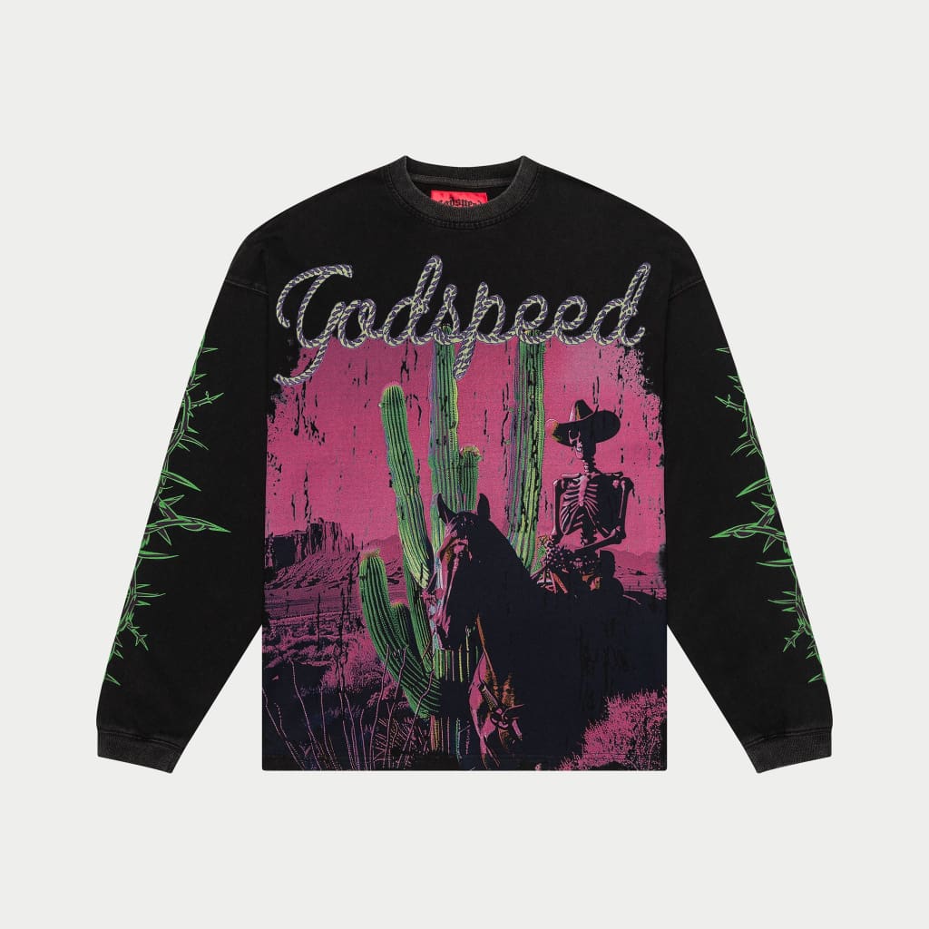 Godspeed Westworld LS (Black Wash)