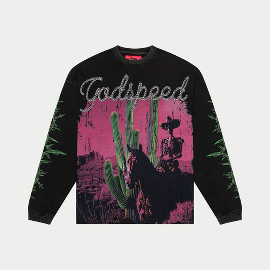 Godspeed Westworld LS (Black Wash)